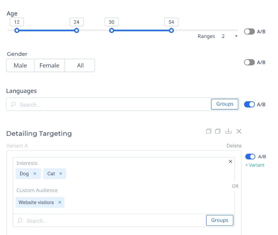 Adscook A/B Testing 